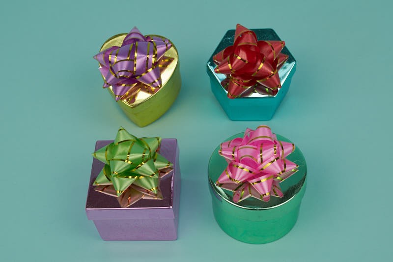 Hat Boxes W/Large Bow #1602
