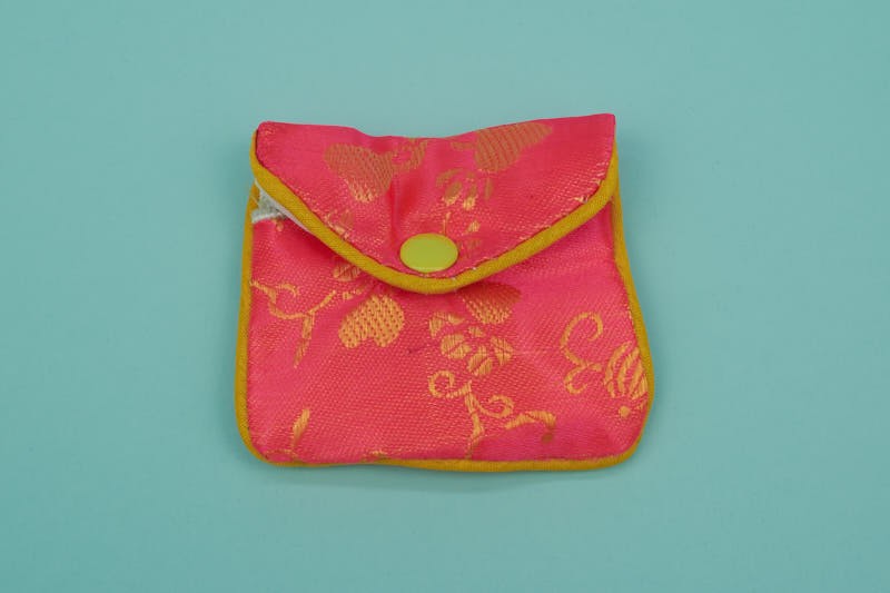 Chinese Pouches W/Zipper Small #1164