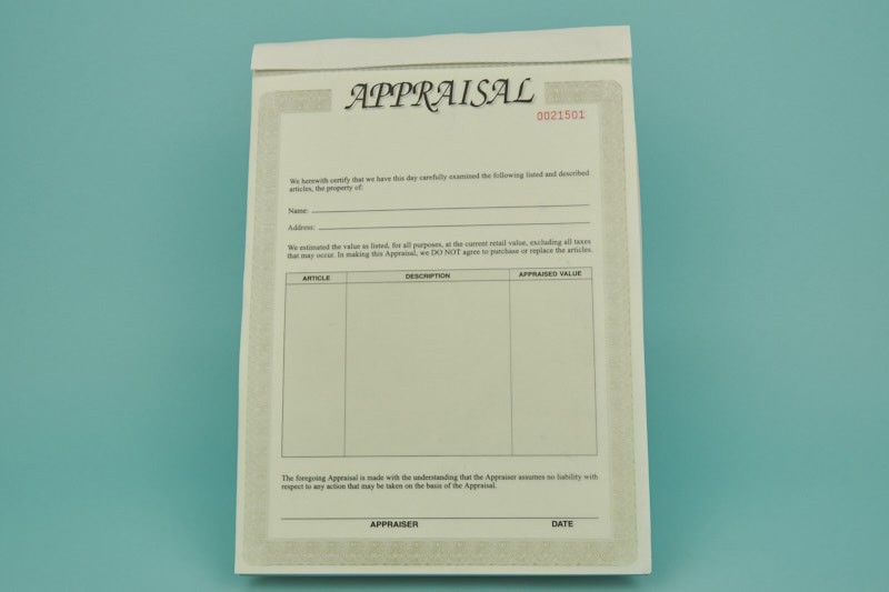 Appraisal Forms #8094