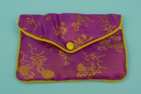 Chinese Pouches W/Zipper X-Large #1170